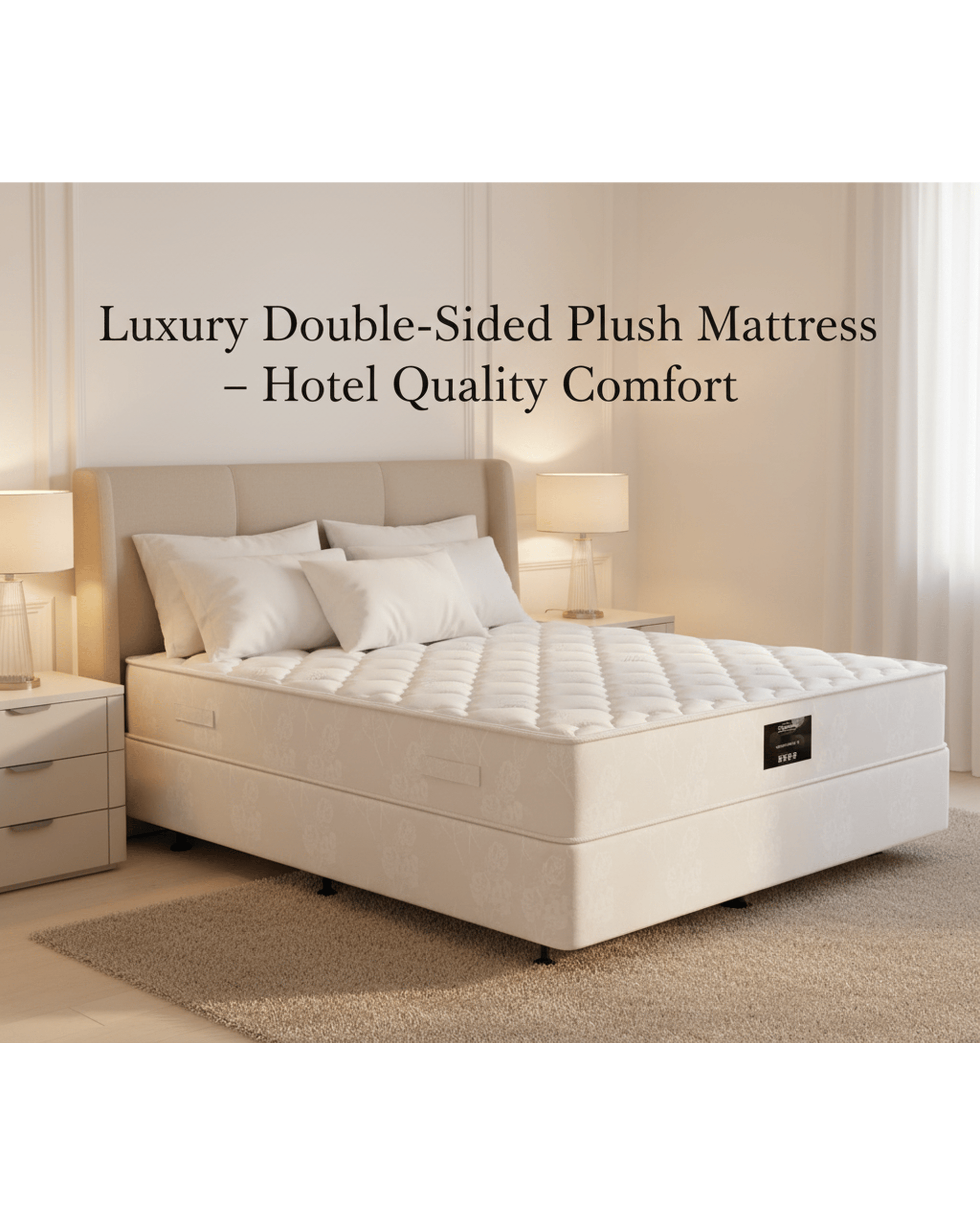 SleepMaker Mattresses SleepMaker DOUBLE SIDED EXTREME LUXURY Mattress - Plush  Both Sides