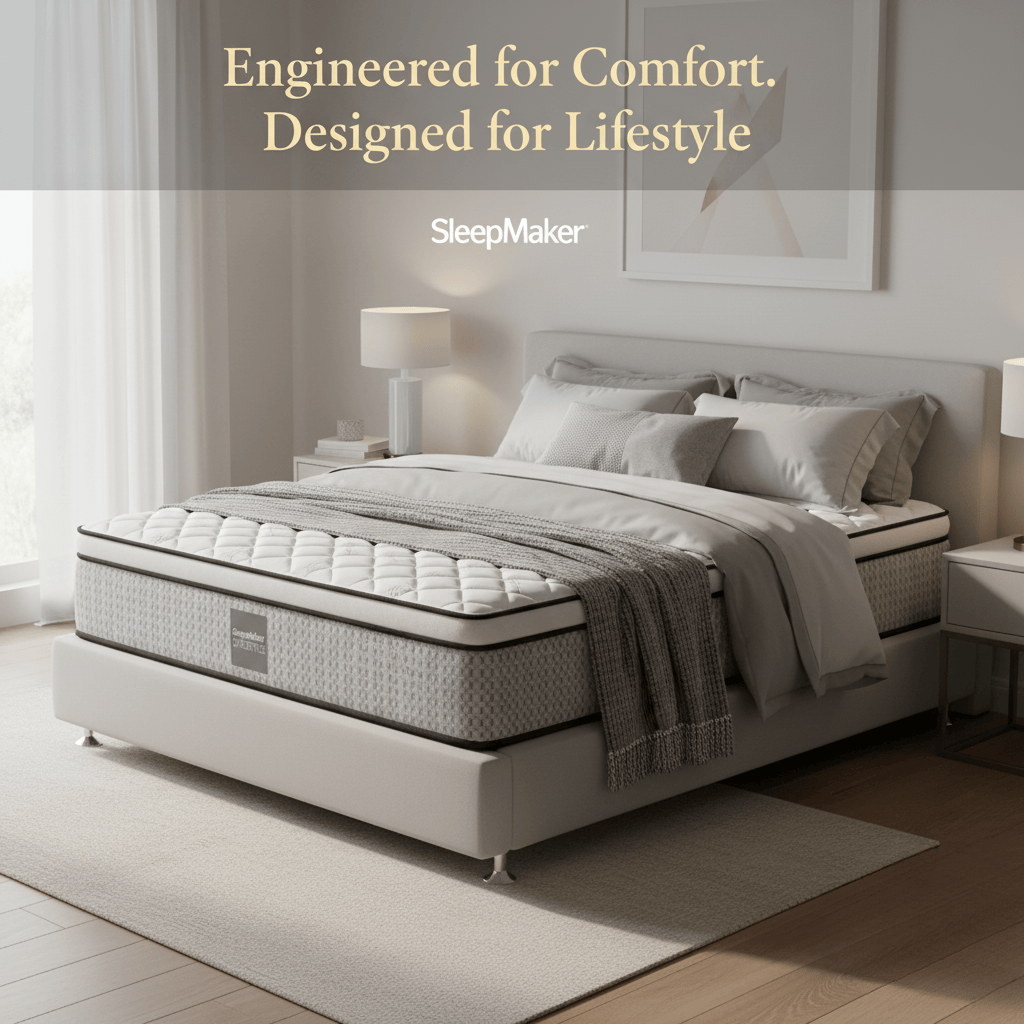 SleepMaker Mattresses Sleepmaker Lifestyle Darling Luxury Full Width Pocket  - Medium