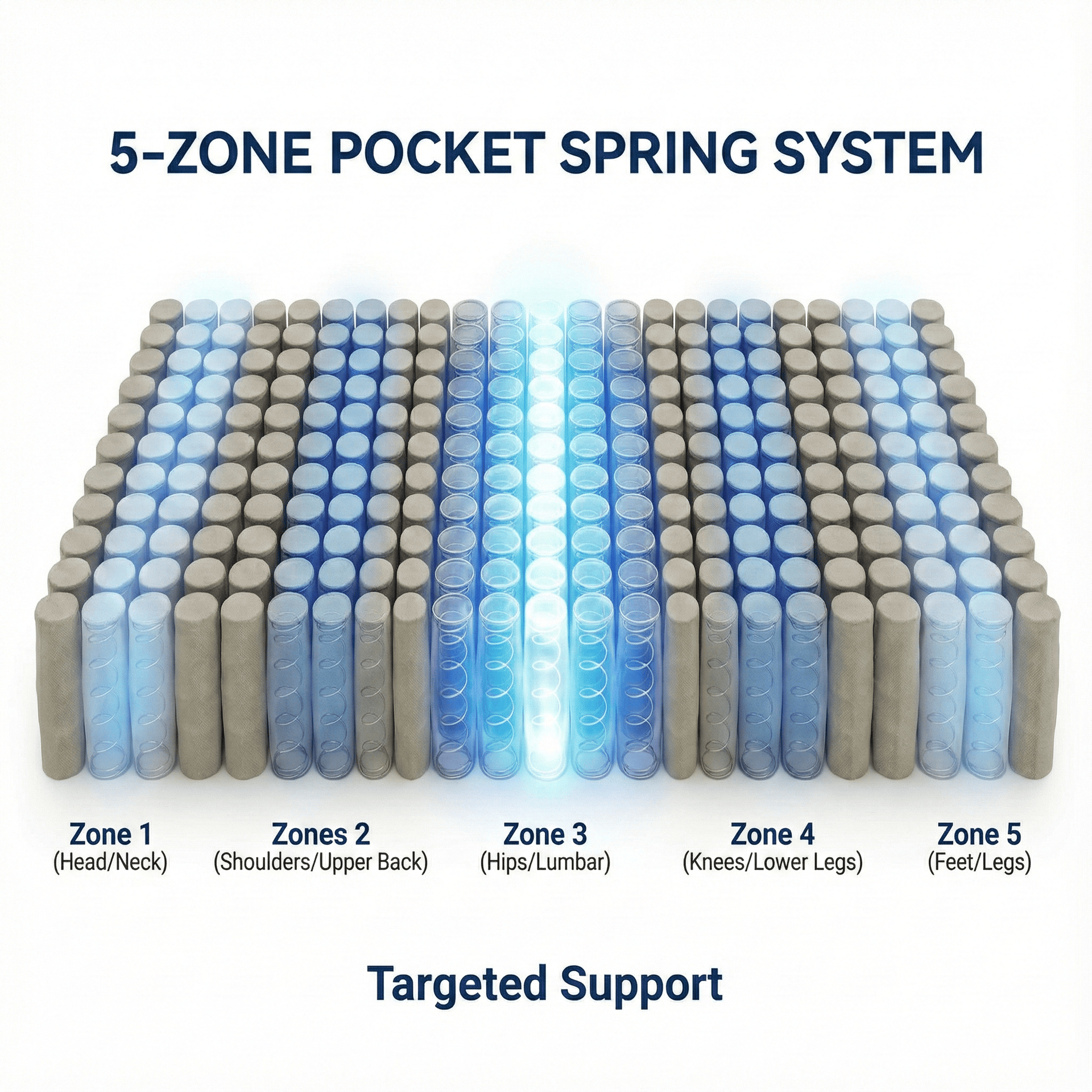 SleepMaker Mattresses Sleepmaker Lifestyle Southport Biopedic Pocket Spring  - Medium