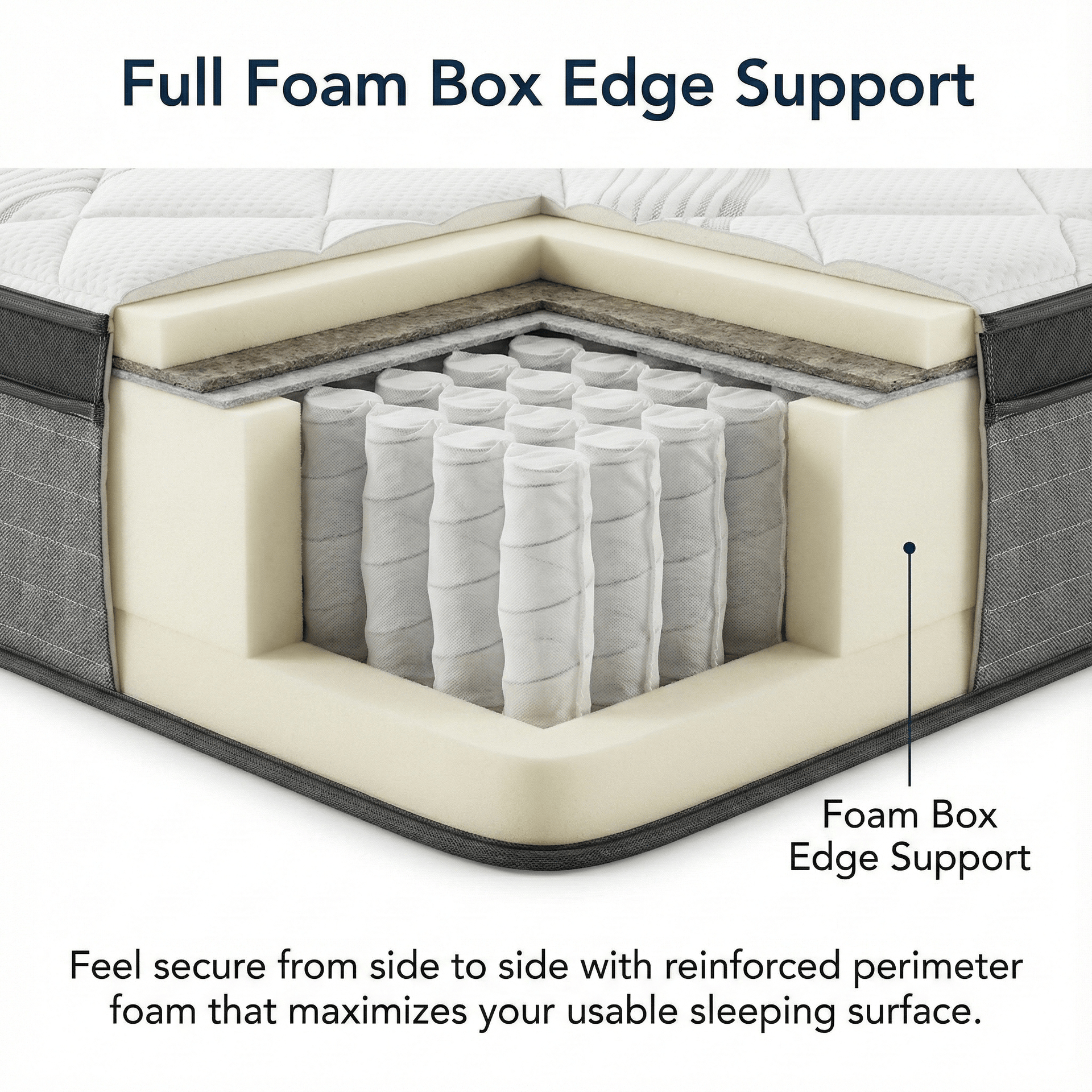 SleepMaker Mattresses Sleepmaker Lifestyle Southport Biopedic Pocket Spring  - Medium