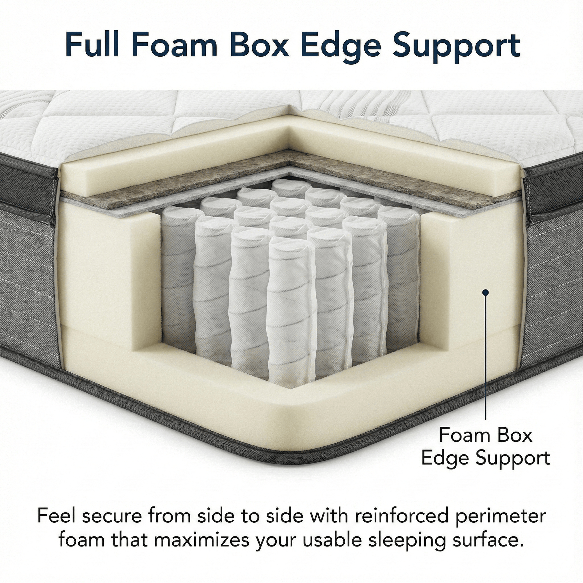SleepMaker Mattresses Sleepmaker Lifestyle Southport Biopedic Pocket Spring  - Medium