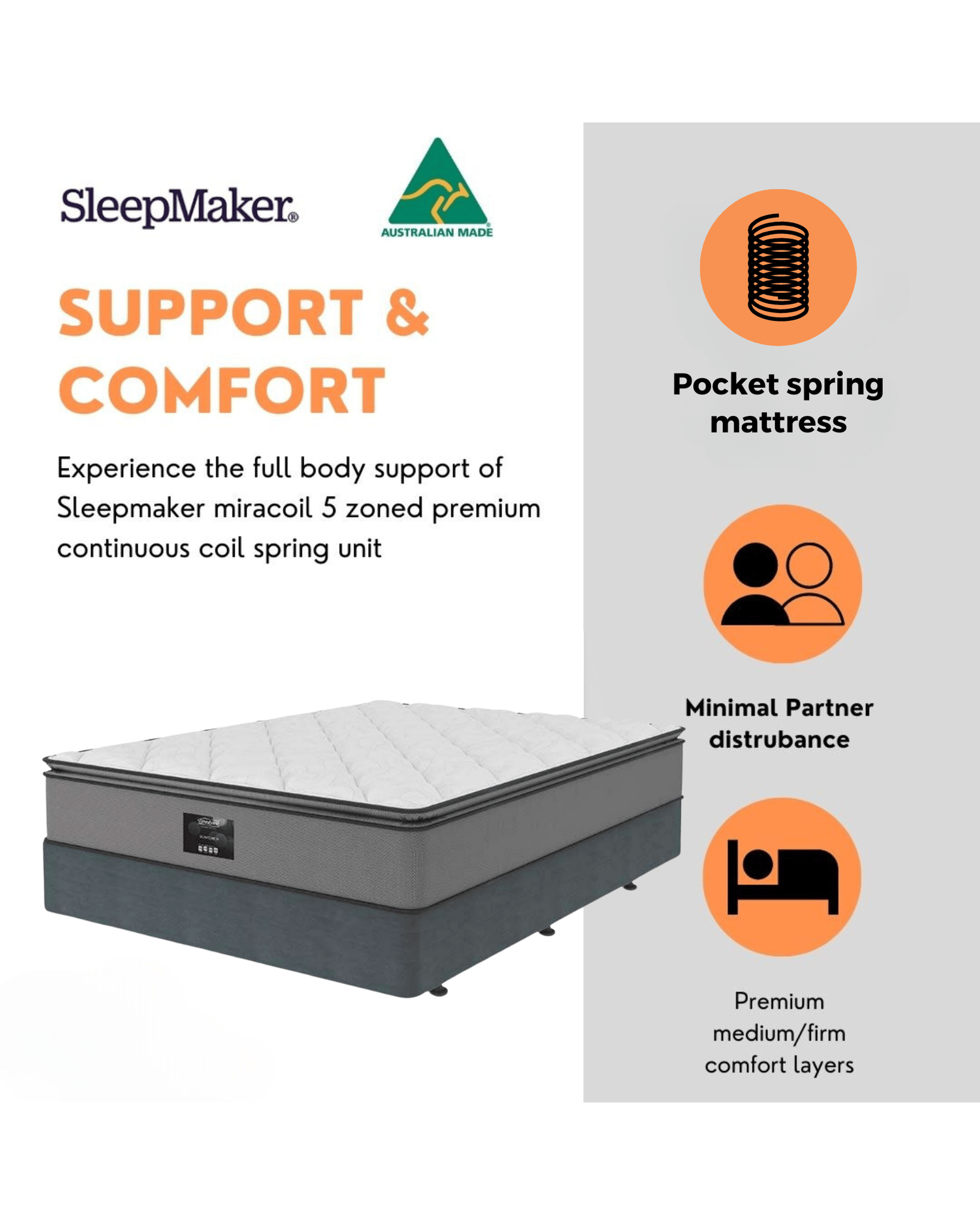 SleepMaker Mattresses SleepMaker Signature IV Mattress - Medium/Plush