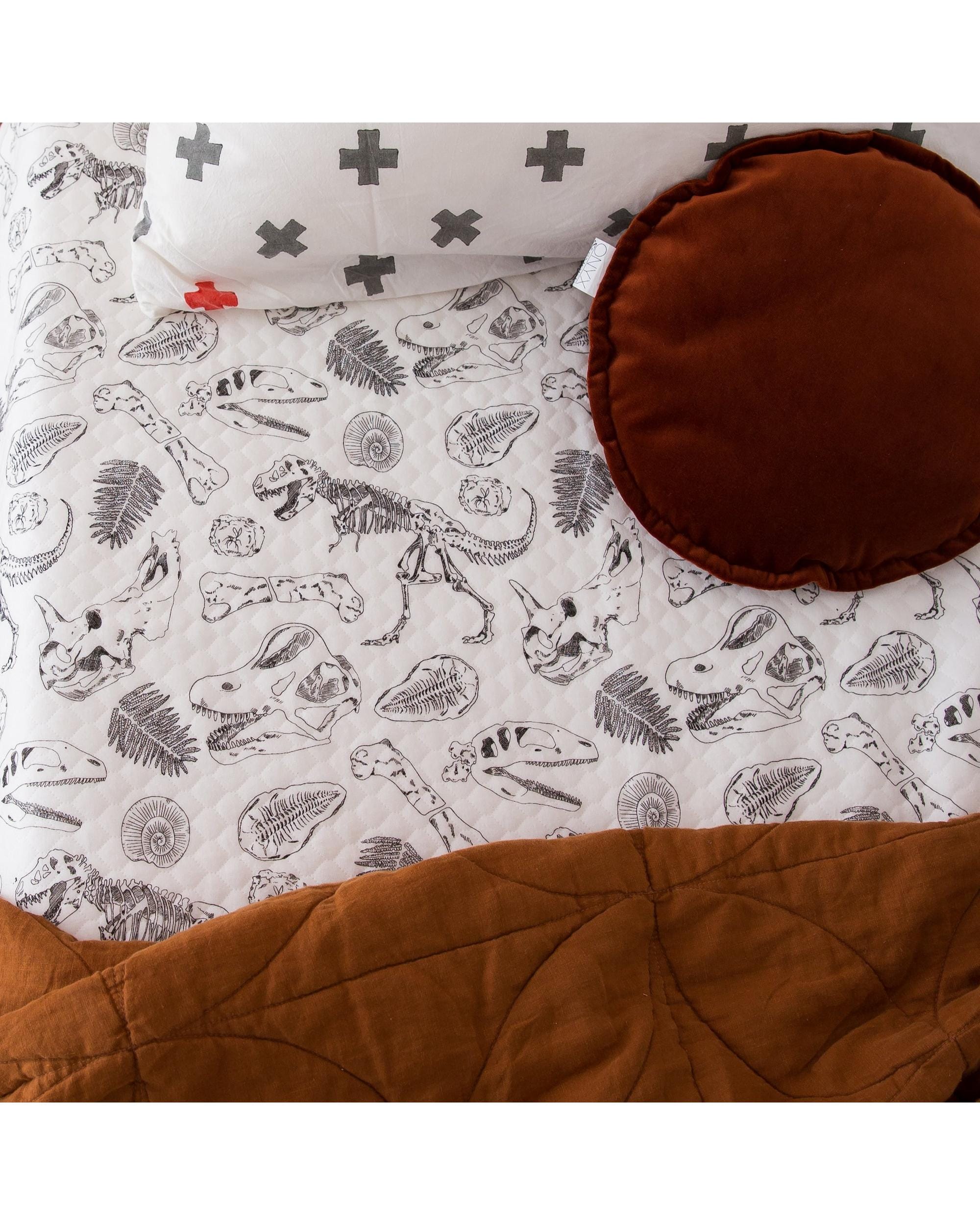 The Midnight Gang Mattress Protector The Midnight Gang Jurassic Bed Wetting Mat