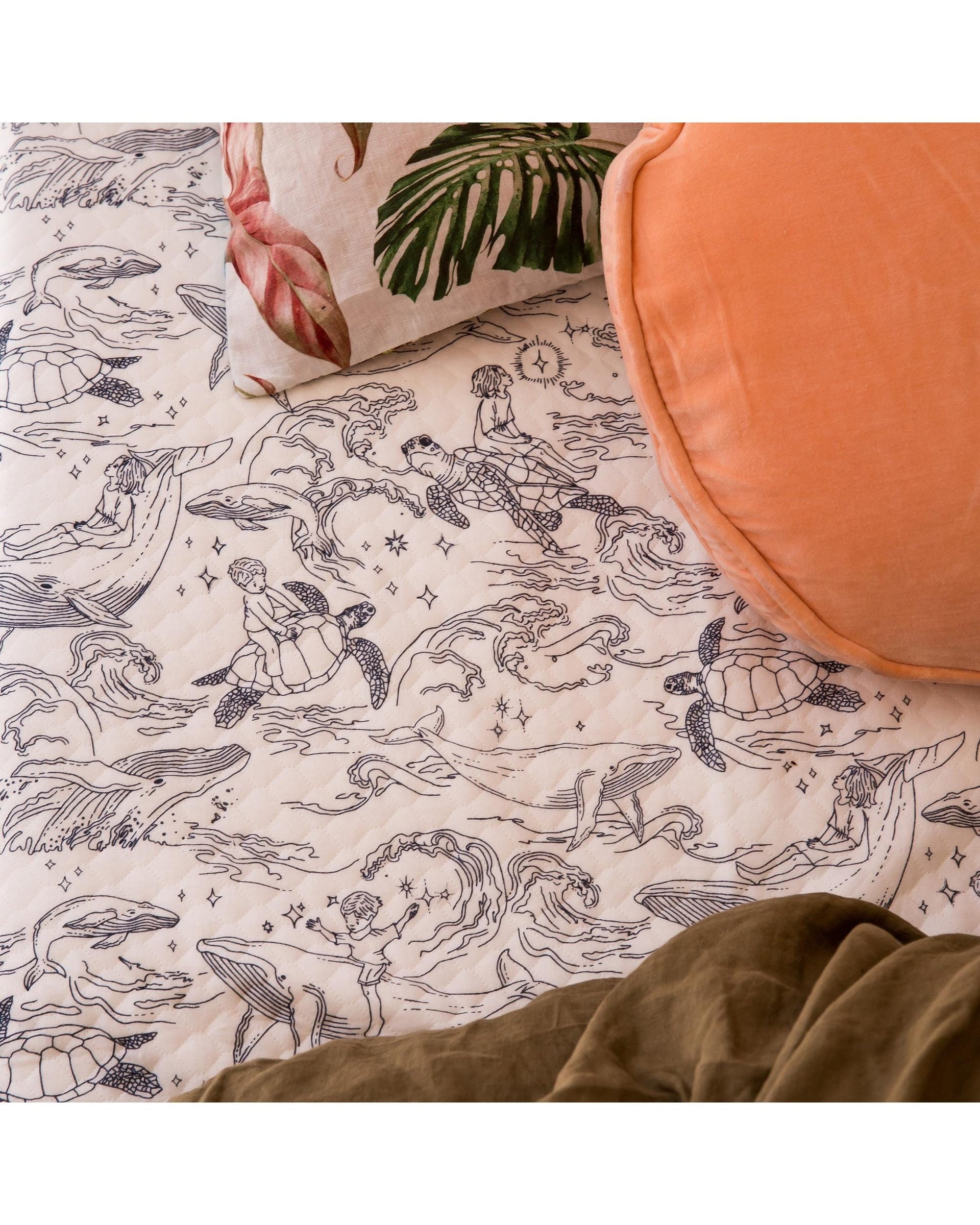 The Midnight Gang Mattress Protector The Midnight Gang Spirit of the Sea Bed Wetting Mat