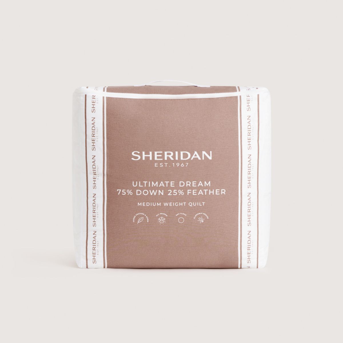 SHERIDAN ULTIMATE DREAM RANGE 75% Goose Down 25% Goose Feather Quilt