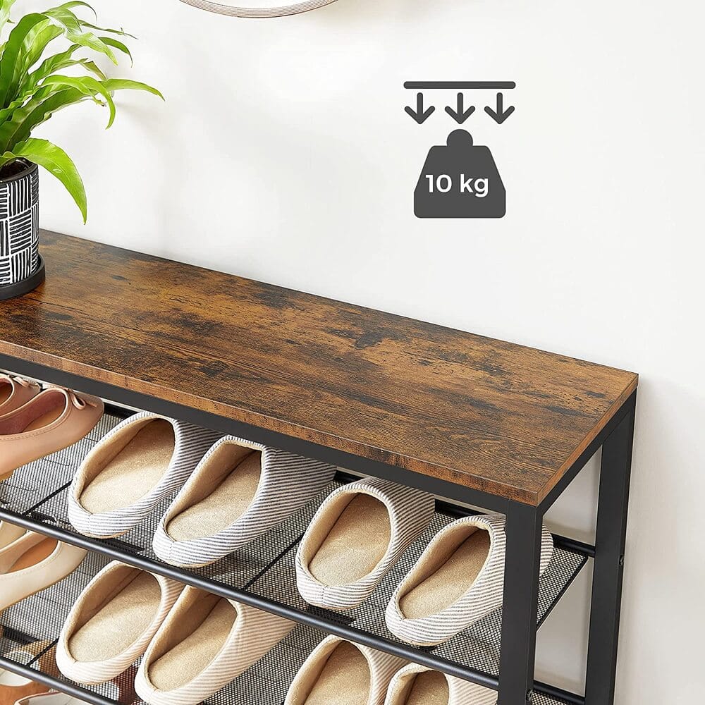 VASAGLE Shoe Rack VASAGLE 5 Tier Shoe Rack
