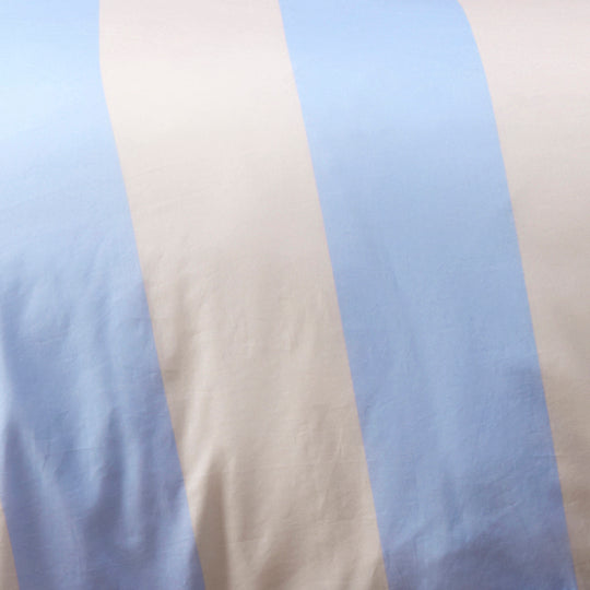 Vintage Design Candy Ruffle Blue Washed Cotton Quilt Cover Set Vintage Design