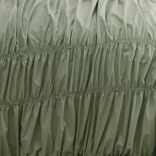 Vintage Design Haven Sage Washed Cotton Quilt Cover Set Vintage Design