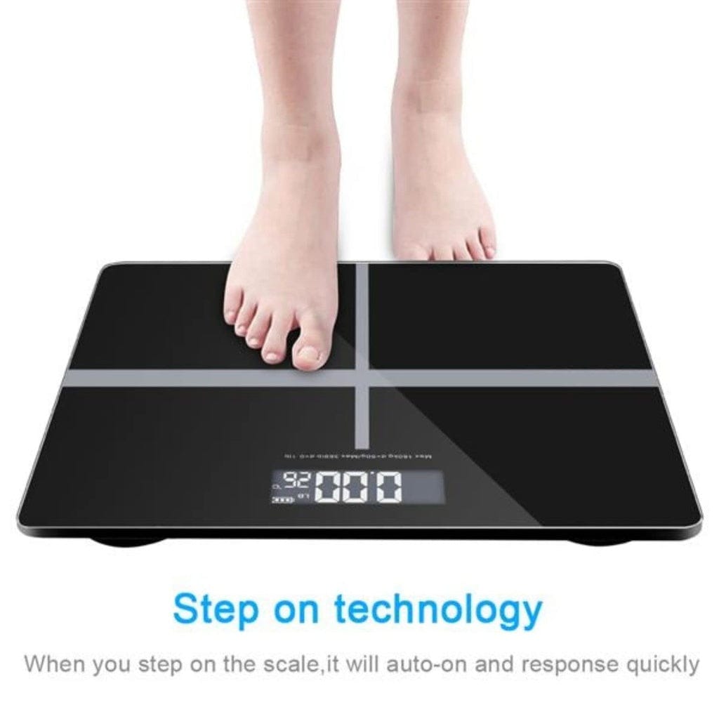 VERPEAK Bathroom Accessories VERPEAK Digital Body Scale (Black) VP-BS-100-ZJ