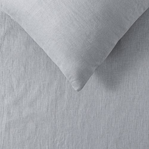 Vintage Design Quilt Cover Vintage Design Dove Grey French Linen Quilt Cover Set