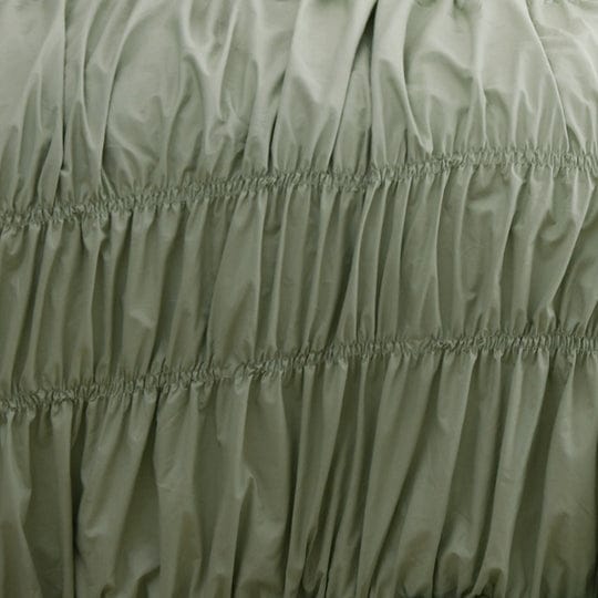 Vintage Design Quilt Cover Vintage Design Haven Sage Washed Cotton Quilt Cover Set