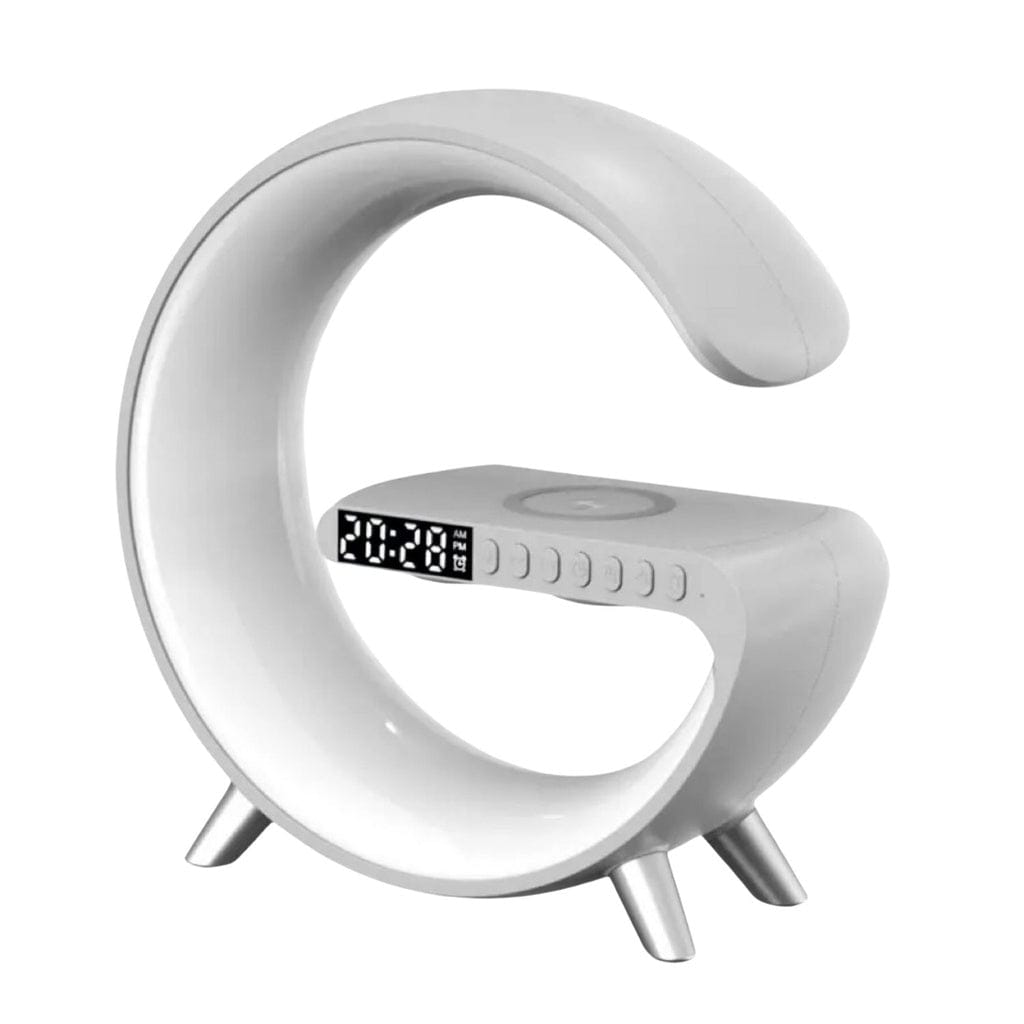 VOCTUS Table Lamp Dimmable LED Table Desk Lamp with Wireless Charger Bedside Light White