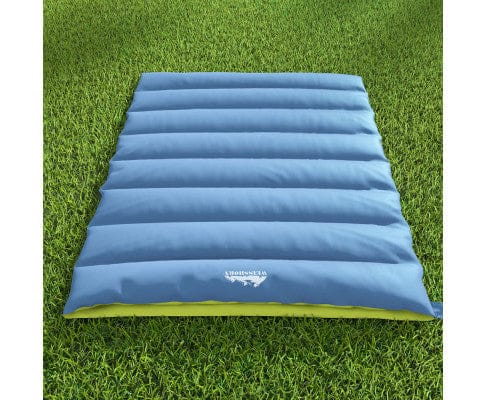 Weisshorn Outdoor Sleeping Sleeping Bag Double Bags Thermal Camping Hiking Tent Grey -5°C