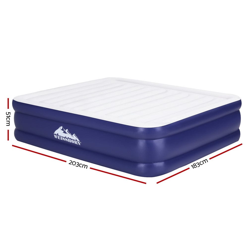 Weisshorn Inflatable Mattress Weisshorn Air Mattress King Inflatable Bed Air bed 51cm