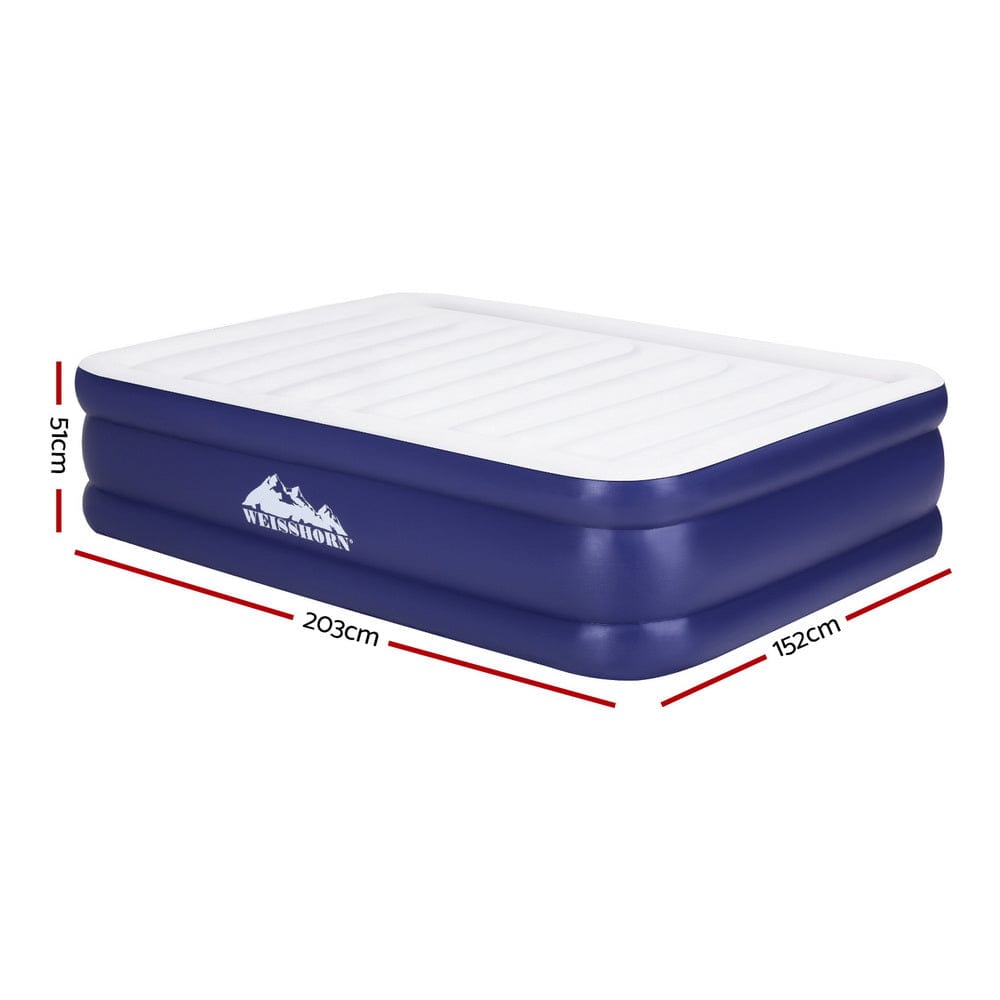 Weisshorn Inflatable Mattress Weisshorn Air Mattress Queen Inflatable Bed Air bed 51cm