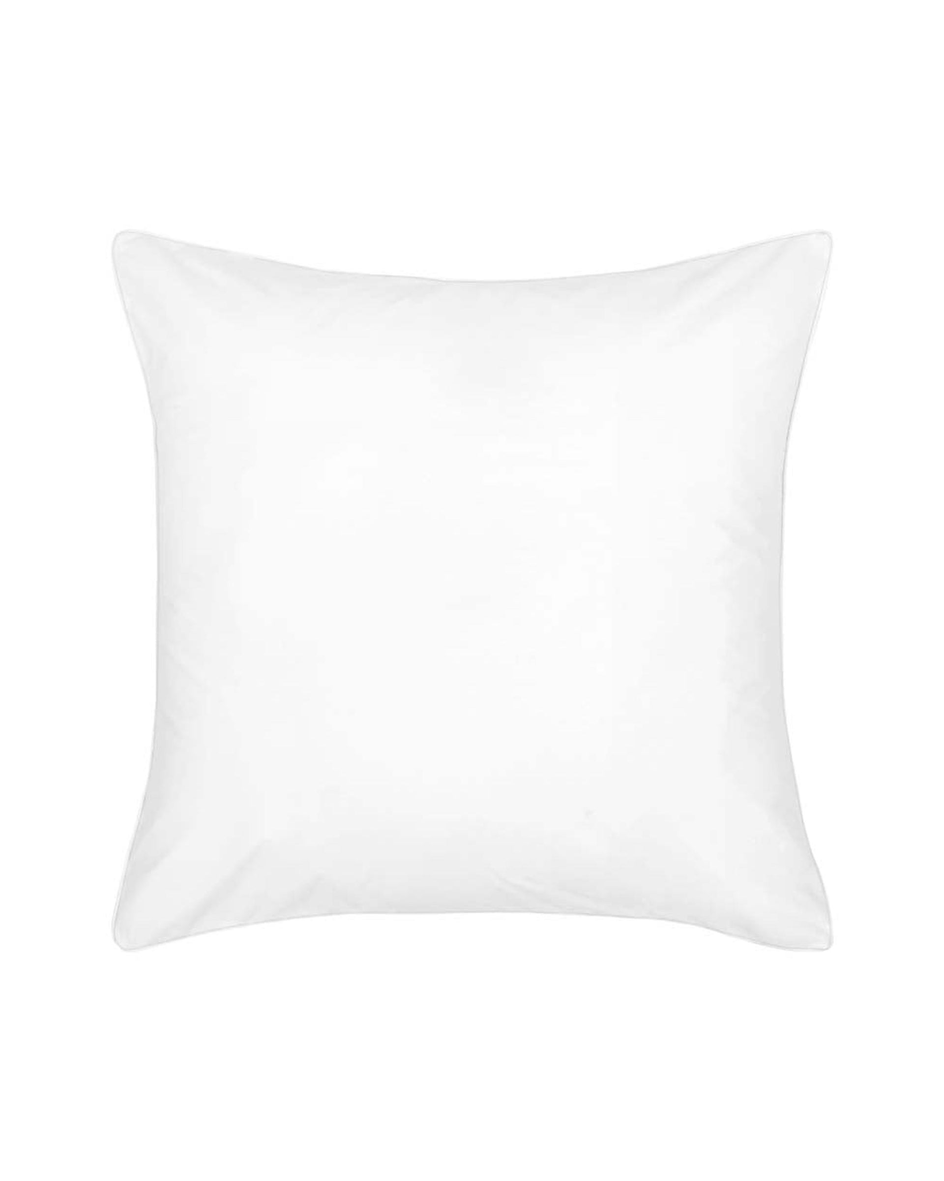 Accessorize Hotel Deluxe Cotton Piped Pillowcase  - WHITE Accessorize