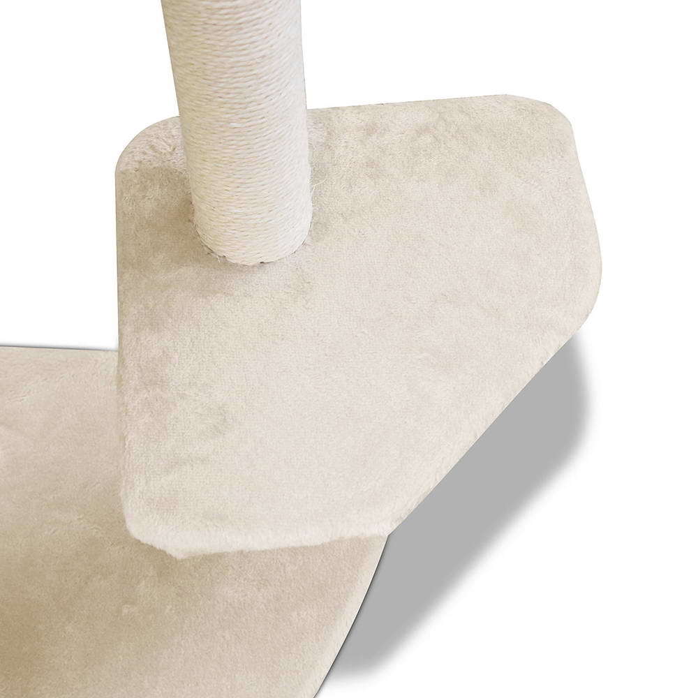YES4PETS Cat Tower YES4PETS 170cm XL Multi Level Cat Scratching Post Tree Post House Tower-Beige