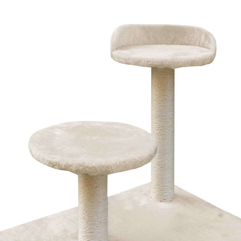 YES4PETS Cat Tower YES4PETS 170cm XL Multi Level Cat Scratching Post Tree Post House Tower-Beige