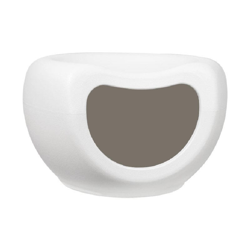YES4PETS Cat Tower YES4PETS Cat Kitten Bed Cave Small Dog House Kennel Plastic Pet Pod Bedding Igloo White