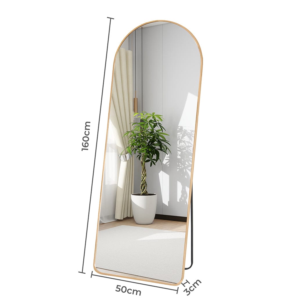 Yezi Mirror Yezi 160CM Arched Full Length Mirror