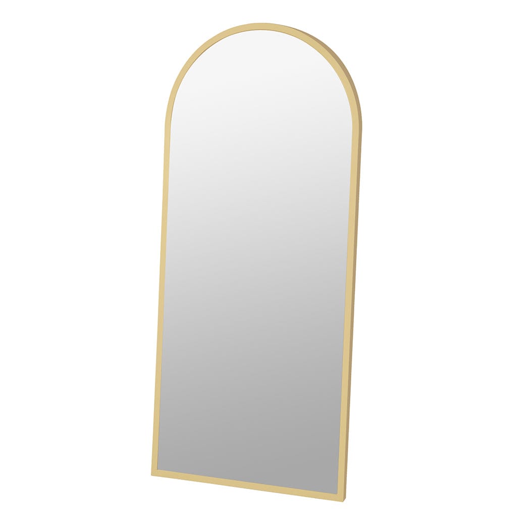 Yezi Mirror Yezi Floor Mirror Full Length Mirrors 1.8M Gold White