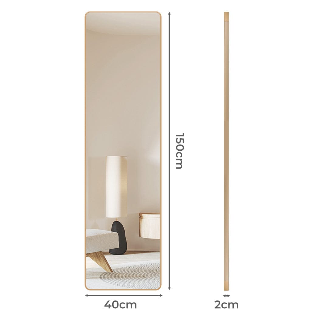 Yezi Mirror Yezi Wall Mounted Full Length Mirror