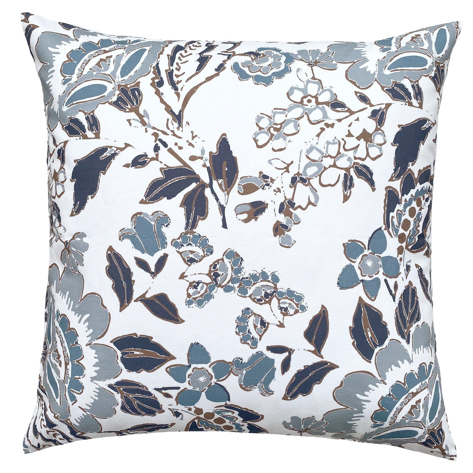 ZAAB Cushion BLUE ZAAB | AVESTA 50X50 COTTON DOUBLE PRINTED INDOOR CUSHION