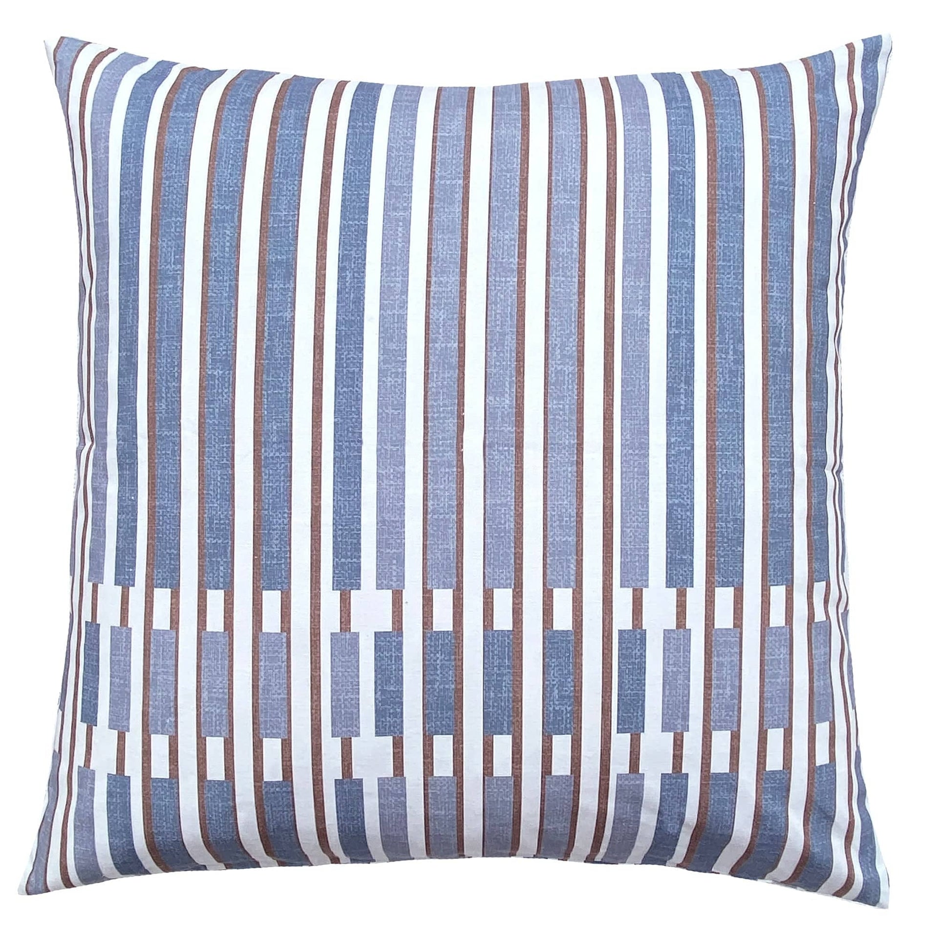 ZAAB Cushion BLUE ZAAB | LUND  50X50 COTTON DOUBLE PRINTED INDOOR CUSHION