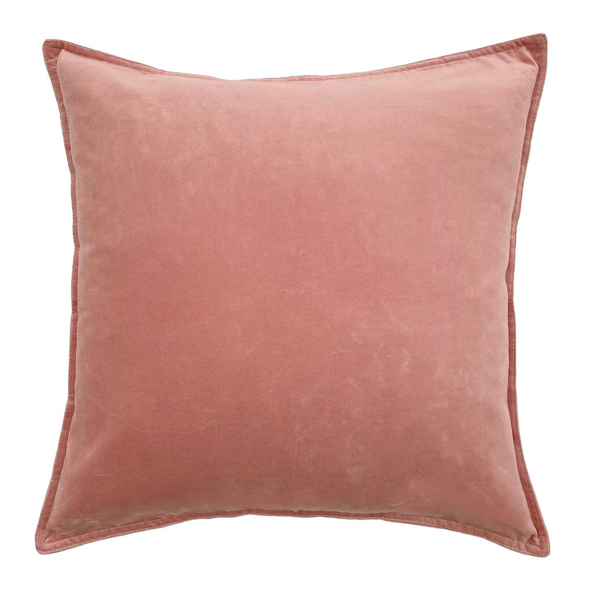 ZAAB Cushion CLAY ZAAB | LUDO BLACK 50X50CM COTTON VELVET INDOOR CUSHION