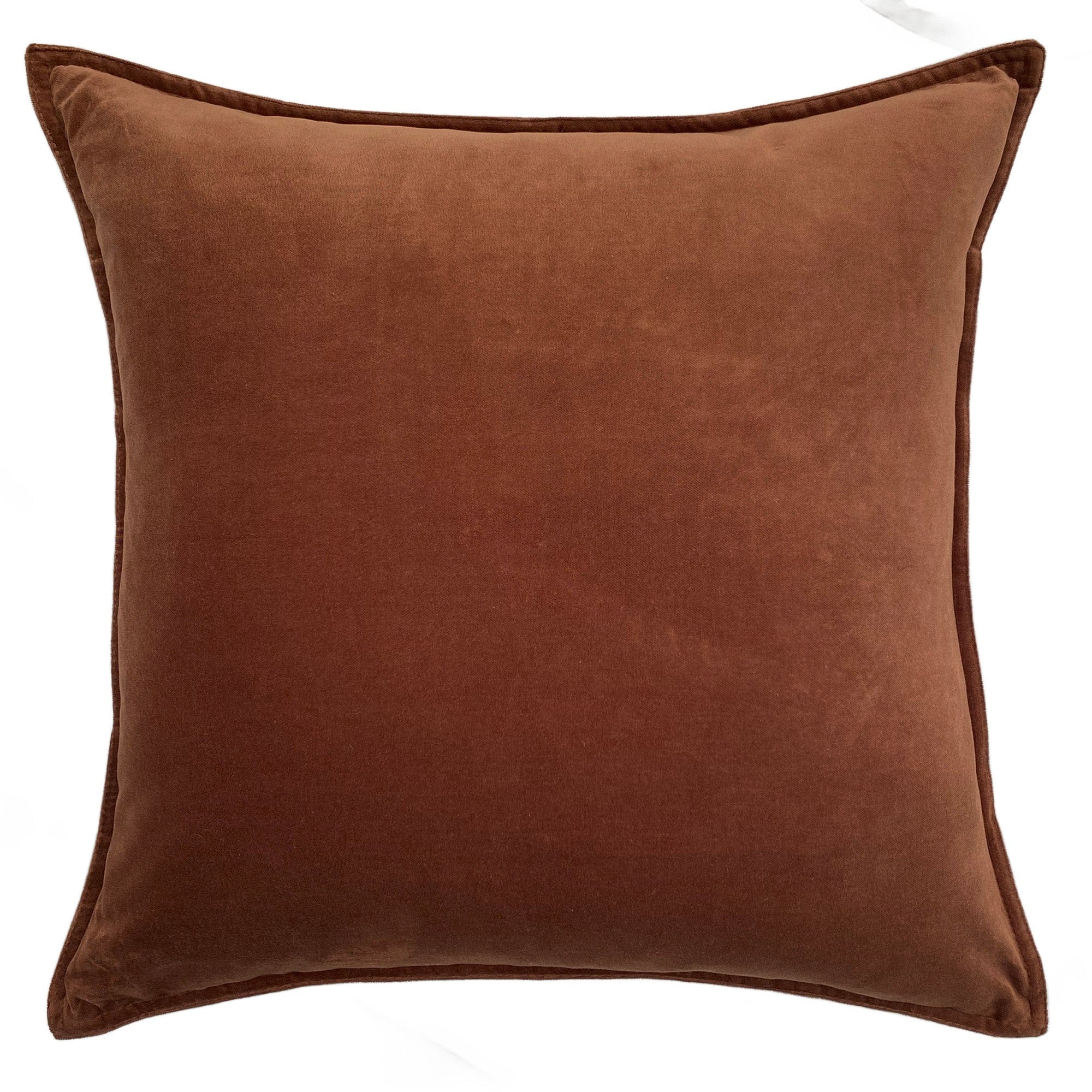 ZAAB Cushion NOUGAT ZAAB | LUDO BLACK 50X50CM COTTON VELVET INDOOR CUSHION