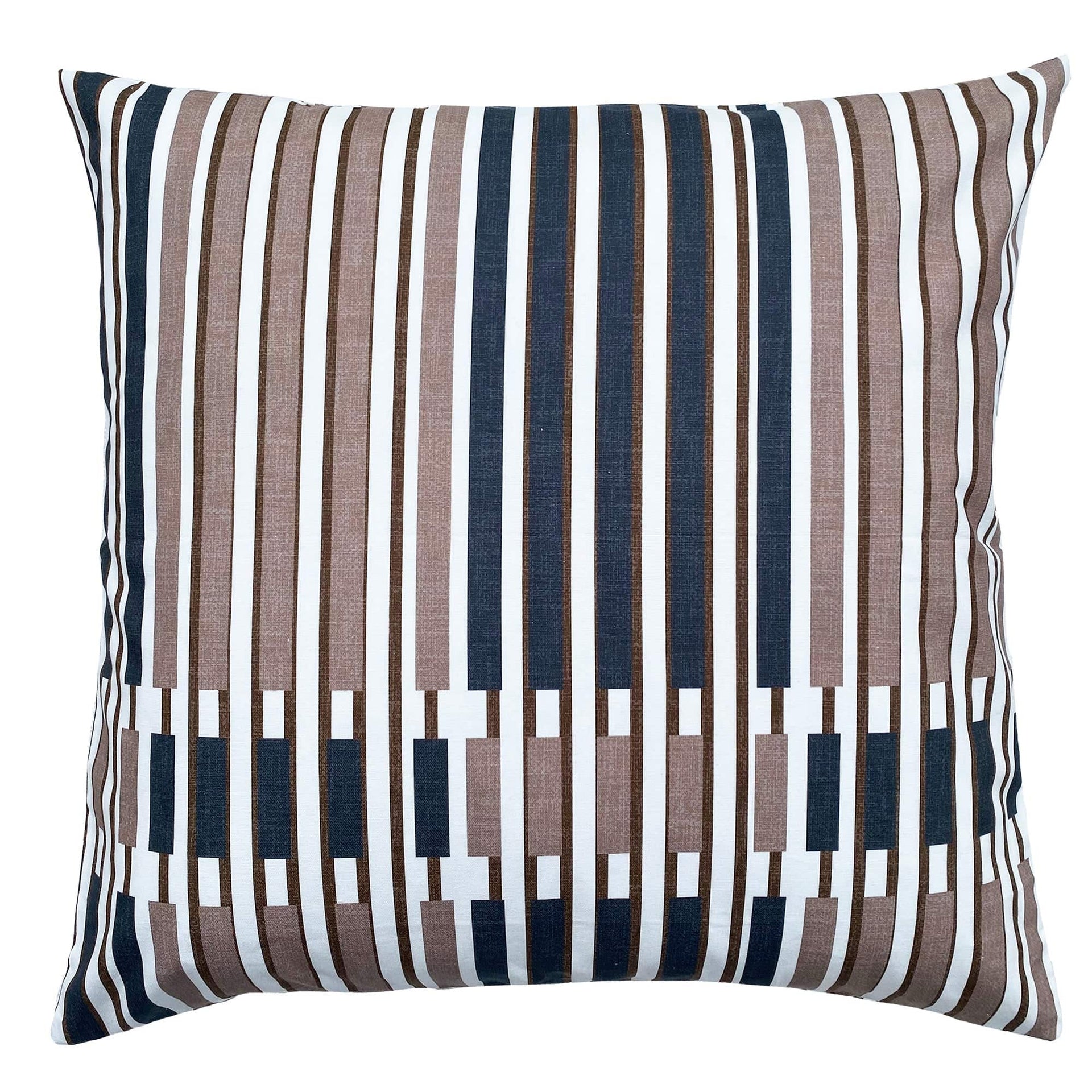 ZAAB Cushion NOUGAT ZAAB | LUND  50X50 COTTON DOUBLE PRINTED INDOOR CUSHION