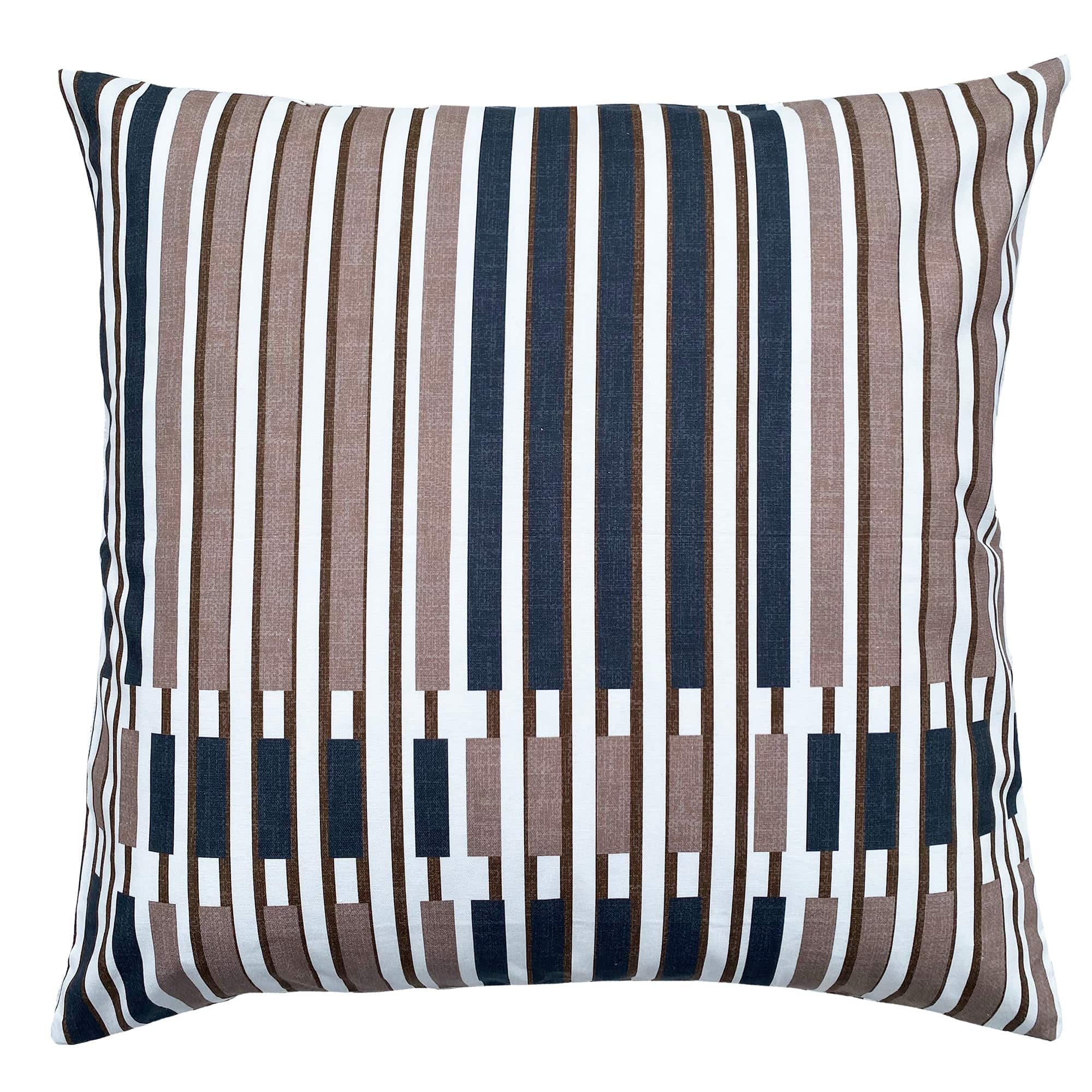ZAAB Cushion NOUGAT ZAAB | LUND  50X50 COTTON DOUBLE PRINTED INDOOR CUSHION