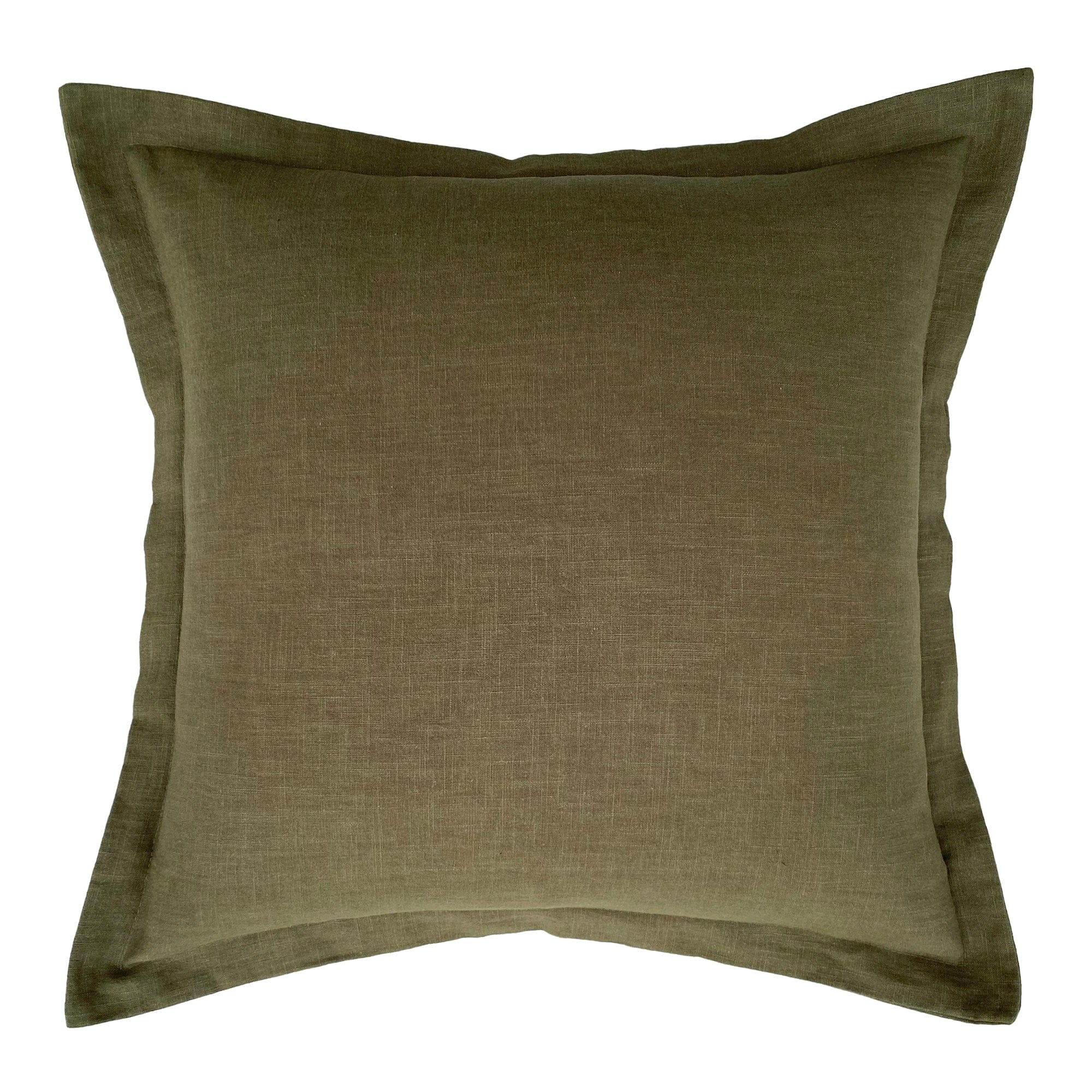 ZAAB Cushion OLIVE ZAAB | PIPER 50X50 COTTON/LINEN INDOOR CUSHION