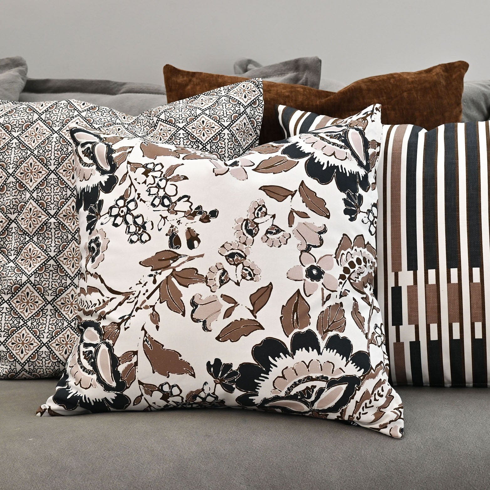 ZAAB Cushion ZAAB | AVESTA 50X50 COTTON DOUBLE PRINTED INDOOR CUSHION