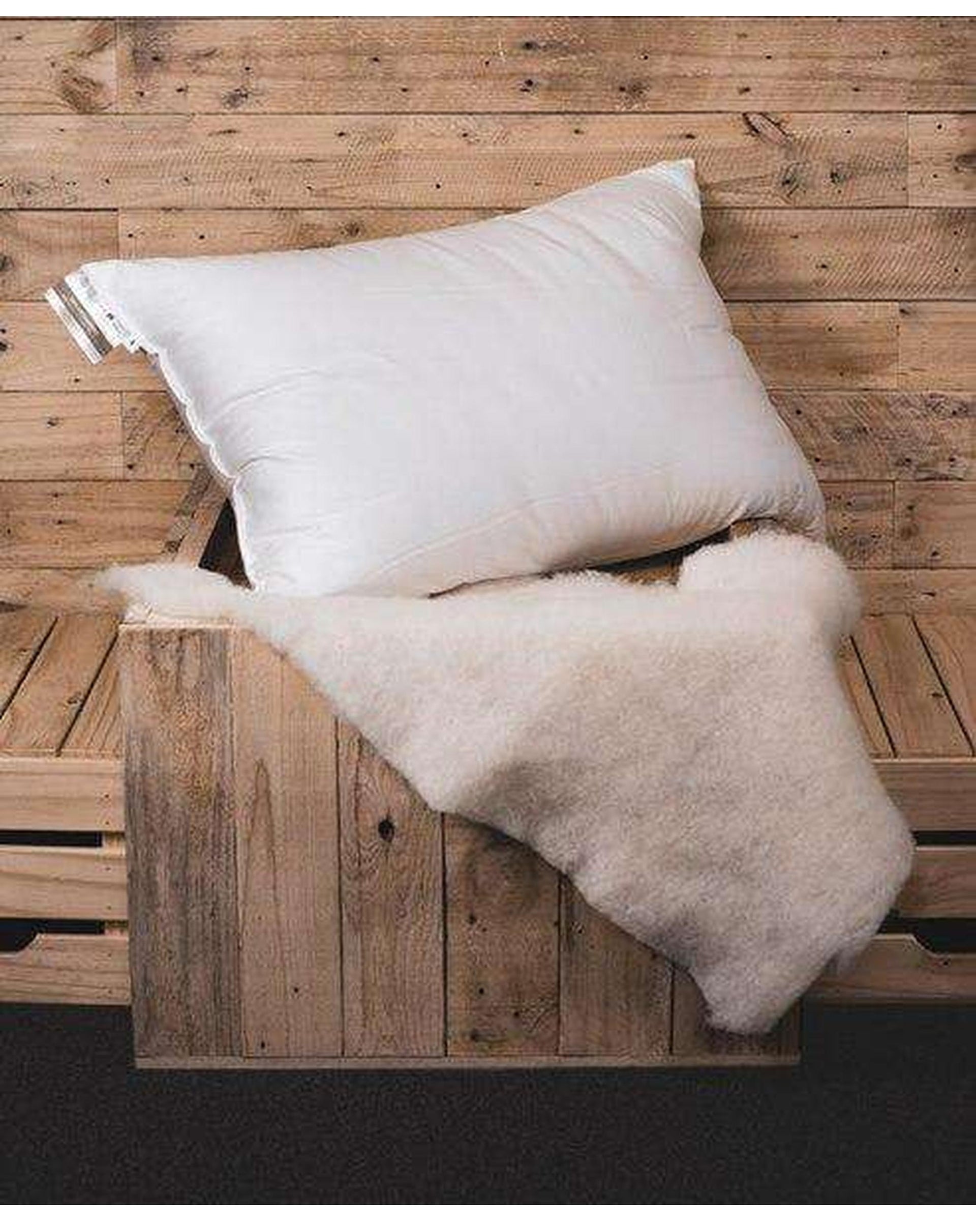 Aussie Wool Comfort 100% Wool Standard Size Pillow Aussie Wool Comfort