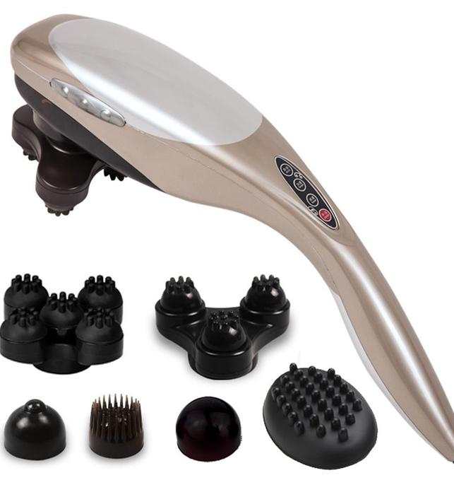 HANDHELD FULL BODY MASSAGER WITH 6 ATTACHMENTS Soga
