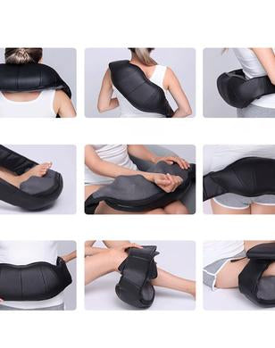 ELECTRIC KNEADING BODY MASSAGER BLACK Soga