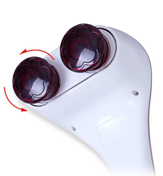 4 HEADS HANDHELD MASSAGER WITH SOOTHING HEAT Soga