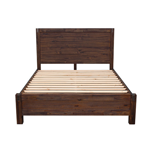 Nowra Bedframe - Chocolate Melbournians Furniture