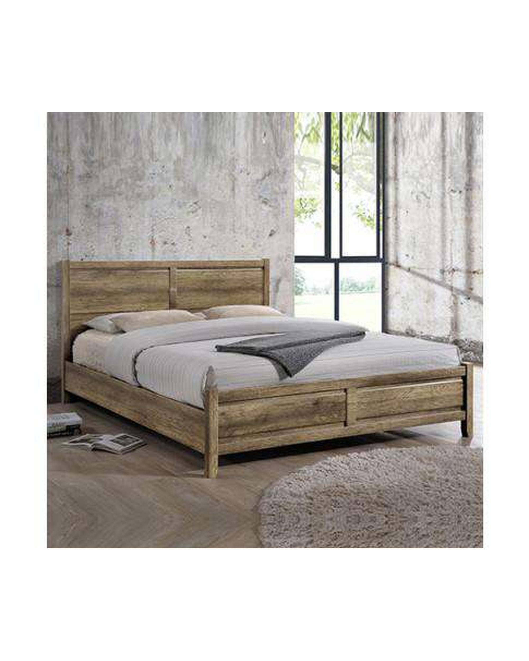 Alice Bed Queen Oak Melbournians Furniture