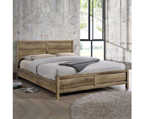Alice Bed Double Oak Melbournians Furniture