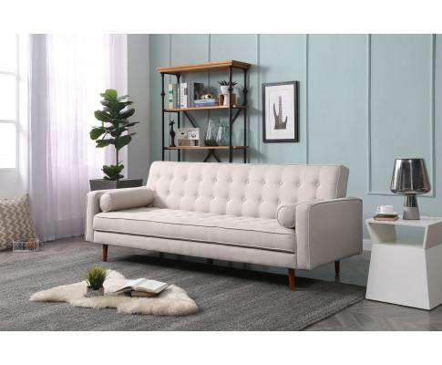 Sofa Marcella Beige Standard Fabric Melbournians Furniture