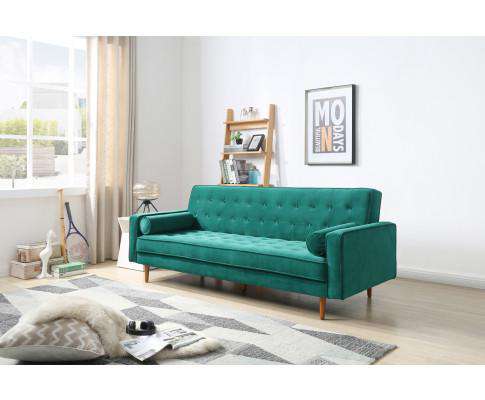 Sofa Marcella Green Standard Fabric Melbournians Furniture