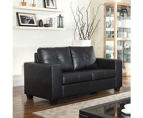 Nikki Sofa Black 2 Seater Melbournians Furniture