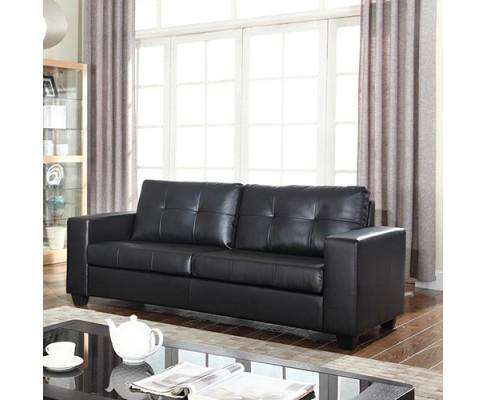 Nikki Sofa Black 3 Seater Melbournians Furniture