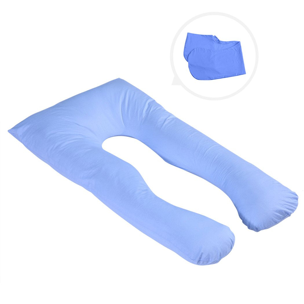 Maternity Pregnancy Pillow Cases Nursing Sleeping Body Support Feeding Boyfriend Big Bedding Australia