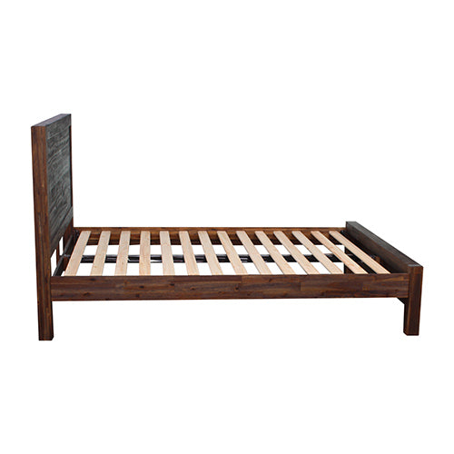 Nowra Bedframe - Chocolate Melbournians Furniture