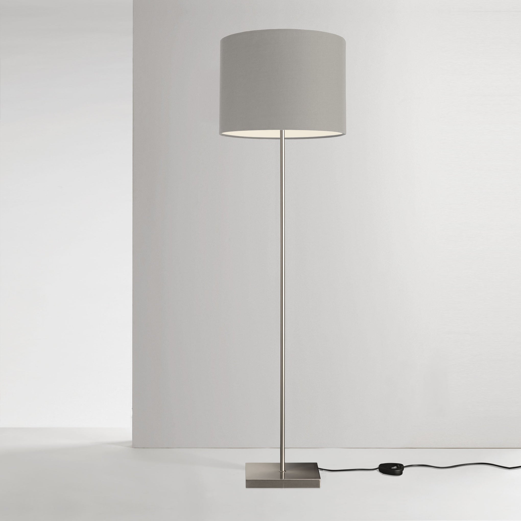 Mayfield Lighting Felix Brushed Chrome Floor Lamp Mayfield Lighting