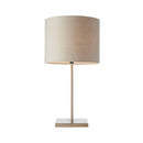 Mayfield Lighting Felix Brushed Chrome Table Lamp Mayfield Lighting