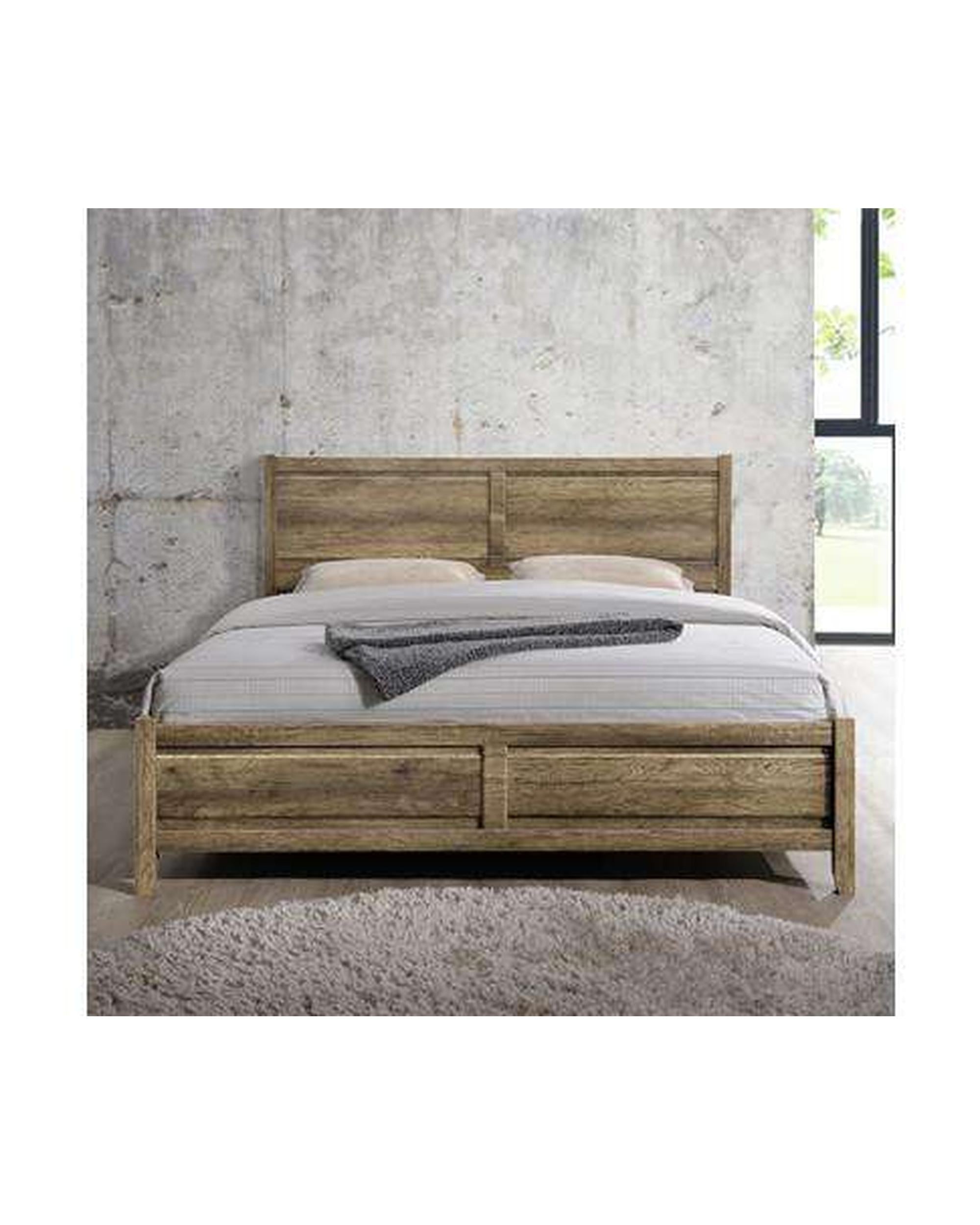 Alice Bed Queen Oak Melbournians Furniture